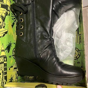 Fly London Yip Borgogna Boots